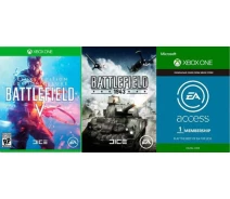 Купить - игру для приставки и ПК  Диск с игрой для Xbox One Battlefield 5 + Игра Battlefield 1943 + Ea Access 1 Месяц