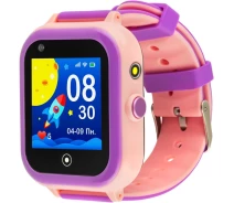 Купить - смарт-часы  Смарт-часы для детей GARMIX PointPRO-200 4G/GPS/WIFI/VIDEO CALL PINK