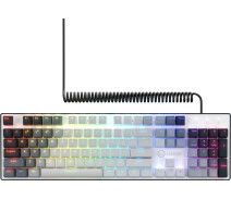 Купить - клавиатуру  Клавиатура игровая Lorgar Azar 514 RGB EN/UA Gaming Wired White (LRG-GK514W-UA)