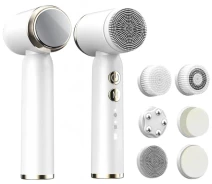 Купить - щетку для лица  Щетка для лица AIMED Face Care 6 в 1 Hot & Cold компресс Белая (AI-FBrushSet_wh)
