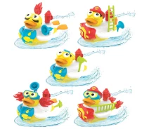 Купить - игрушку для песка и воды  Игрушка для воды Yookidoo Утка Пожарный 73721