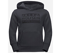 Купить - детское худи  Толстовка Jack Wolfskin BRAND HOODY K 152 (4060477945972)