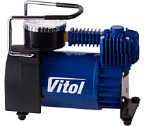 Купить - автокомпрессор  Компрессор ViTOL К-52 150psi/15Amp/40л/Автостоп/прикуриватель
