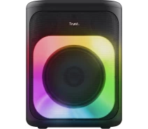 Купить - портативную колонку  Портативная акустика Trust Azura 50Вт, 1.0, ВТ 5.2, TWS, MP3, IPX4, RGB (25280_TRUST) Black
