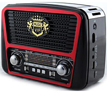 Купить - портативную колонку  Портативная колонка радиоприемник MP3 Golon RX-435 (006361)