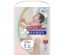 Купить - подгузник  Трусики-подгузники GOO.N Plus для детей 6-12 кг (размер M, унисекс, 52 шт.) (21001085)