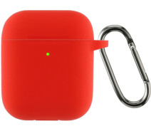 Купить - аксессуары для наушников  Чехол ArmorStandart Ultrathin Silicone Case With Hook для Apple AirPods 2 Red (ARM59691)