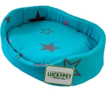 Купить - спальное место  Лежак №3 Макс Бирюзовый Lucky Pet, 42x56x13