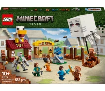 Купить -  Конструктор LEGO® Minecraft Нападение на деревню с воздушным шаром Гаст (21273)