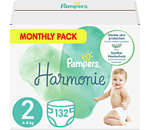 Купить - подгузник  Подгузники Pampers Harmonie Mini Размер 2 (4-8 кг), 132 шт (8006540156384)