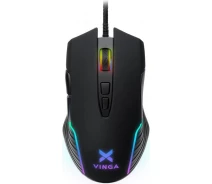 Купить - мышку для ноутбука  Мышь игровая Vinga MSG-200 Black