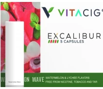 Купить - аксессуар для электронных сигарет  Капсулы VITACIG Excalibur 5 шт. Сладкий Арбуз + Личи