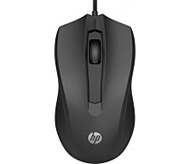 Купить - мышку для ноутбука  Мышь HP 100 USB Black (6VY96AA)
