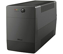 Купить - источник бесперебойного питания  ИБП Trust Paxxon 1500VA UPS 4 SWP out BLACK (23505_TRUST)