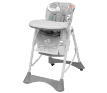 Купить - стульчик для кормления  Стульчик для кормления Baby Design Pepe New (07 Gray) (292170)