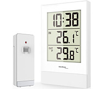 Купить - комнатный термометр  Термометр Technoline WS9178 White (WS9178)