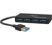 Купить - кардридер  USB3.0 Frime 4хUSB3.0 Black (FH-30510)