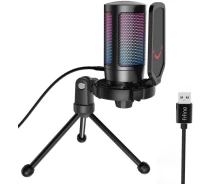 Купить - микрофон для караоке  Микрофон Fifine RGB AMPLIGAME A6V