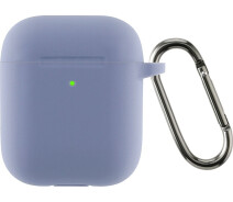 Купить - аксессуары для наушников  Чехол ArmorStandart Ultrathin Silicone Case With Hook для Apple AirPods 2 Lavender Grey (ARM59684)