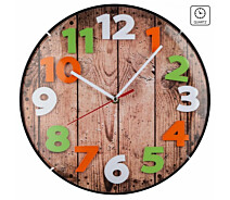 Купить - настенные часы  Часы настенные Technoline WT7435 Wood Brown (WT7435)