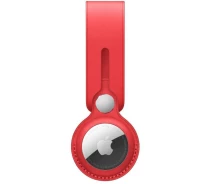 Купить - смарт-брелкок  Ремешок для AirTag Leather Loop (PRODUCT)RED (MK0V3ZM/A)