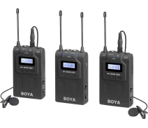 Купить - радиосистему  Петличный микрофон Boya BY-WM8 Pro-K2 - радиомикрофон (беспроводная двухканальная микрофонная система)