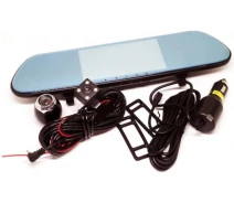 Купить - автомобильный видеорегистратор  Видеорегистратор DVR V9TP Full HD 5" (3 камеры, сенсорный экран)