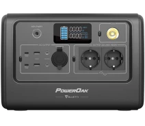 Купить - зарядную станцию  Зарядная станция Bluetti PowerOak EB70 / 1000 Вт / 716 Вт⋅ч / LiFePO4 (PB930692)