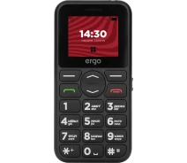 Купить - смартфон и мобильный телефон  Мобильный телефон ERGO R181 Dual Sim Black