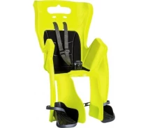 Купить - детское велосипедное кресло  Велосипедное кресло заднее Bellelli Little Duck Standard Multifix неоново-желтое с черной подкладкой (Hi Vision) (SAD-38-20)