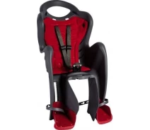 Купить - детское велосипедное кресло  Велосипедное кресло заднее Bellelli Mr Fox Standart B-fix до 22кг, серое с красной подкладкой (SAD-71-76)