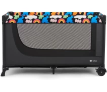 Купить - детскую кроватку  Кровать-манеж Kinderkraft Joy 2 Happy Shapes (KLJOY02HAP00000) (00-00305264)