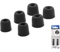 Купить - аксессуары для наушников  Амбушюры Knowledge Zenith Memory Foam (90403037) Black (3 pairs)