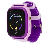Купить - смарт-часы  Детские смарт-часы AmiGo GO005 4G WIFI Thermometer Purple
