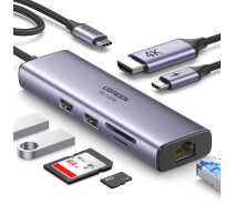 Купить - кардридер  Док-станция UGREEN CM512 Grey (60515)