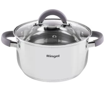 Купить - кастрюлю и казан  Кастрюля RINGEL Meyer 16 см (1.6 л) с крышкой (RG-2008-16)