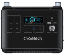 Купить - зарядную станцию  Зарядная станция Choetech 2000Вт (BS006-EU-BK) (1605927)