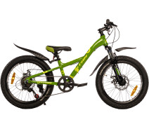 Купить - велосипед и аксессуар  Велосипед Titan 20" Calypso 2023 10" green-yellow (20TJA-004692)