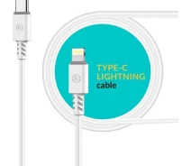 Купить - адаптер и кабель  Piko Type-C - Lightning 1,2м CB-TL11 белый