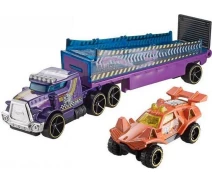 Купить - машинку, модель техники  Грузовик Mattel Hot Wheels Дальнобойщик (BDW51)