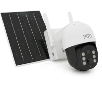 Купить - камеры видеонаблюдения  Камера видеонаблюдения PiPo 4МР, 4G, солнечная панель, АКБ 10400мА, 2.8мм (YT33665)(33665)