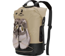 Купить - рюкзак  Рюкзак водонепроницаемый Naturehike NH21FSB04, 40л, бежевый 6927595788264