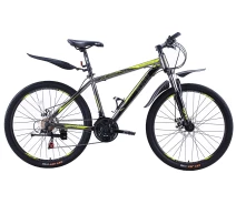 Купить - велосипед и аксессуар  Велосипед Rover Samson 26" 17" Grey/Black Green 2018