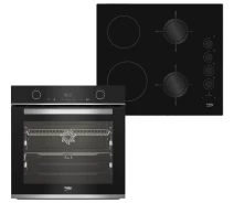Купить - духовой шкаф  Духовой шкаф электрический Beko BBVM13400XDS + HILM64120S