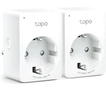 Купить - умную розетку  Смарт-розетка TP-LINK Tapo P100 2 шт/упак N300 BT 10A TAPO-P100-2-PACK