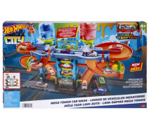 Купить - товар для ребенка  Игровой набор Hot Wheels "Автомойка: Мегабашня" (HDP05)