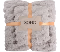 Купить - полотенца  Набор полотенец SOHO Sote Grey 35x75см, 70x140см, микрофибра (7061553)