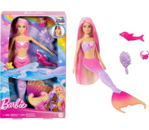 Купить - игрушку для девочки  Кукла-русалка Barbie "Цветная магия" серии Дримтопия (HRP97)