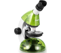 Купить - микроскоп  Микроскоп SIGETA MIXI 40x-640x GREEN (с адаптером для смартфона) (65912)