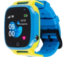 Купить - смарт-часы  Смарт-часы для детей AmiGo GO008 GLORY GPS WIFI Blue-Yellow